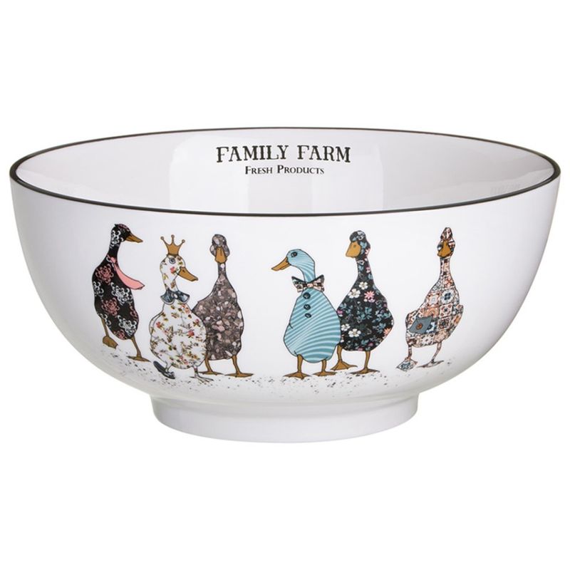 Салатник 263-1410 "Family Farm" 2,4л. (23*10,5см.) ВД