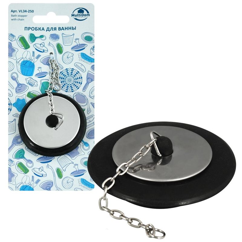 Пробка в ванную VL34-250 Мд