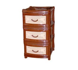 Комод 3секц. (коричн.)М1353