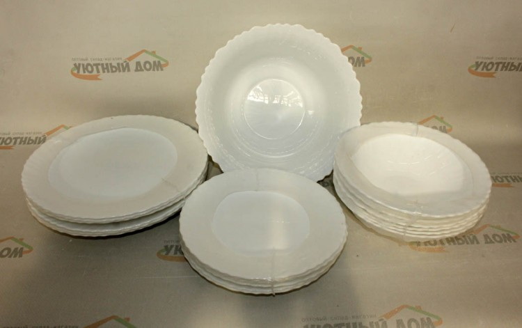 Столовый сервиз OW-19C8(N) б/деколи 19пр.