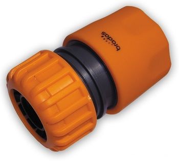 Коннектор (быстросъемн.) с автостопом д/шланга 1/2" арт.MD 325 Турция