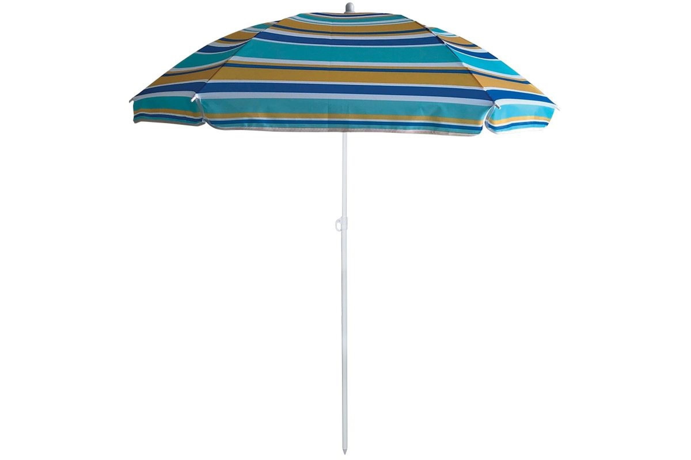 Зонт пляжный ВU-61 999361 (d1,3м. скл. штанга 1,7м.) Скр.
