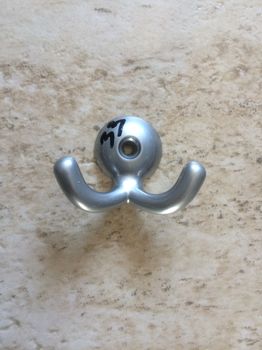 Крючок-вешалка №33 хром. эффект Кунгур