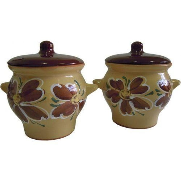 Набор посуды 6горш. "ГДЖ №6" (6 горшочков*0,65л.) ОБЧ00000130 БК