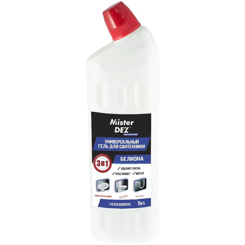 Средство д/сантехники MISTER DEZ Professional 83620/853 1,0л.