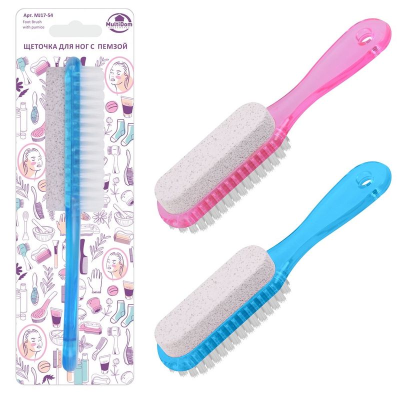 Щетка д/ног с пемзой MJ17-54 Мд
