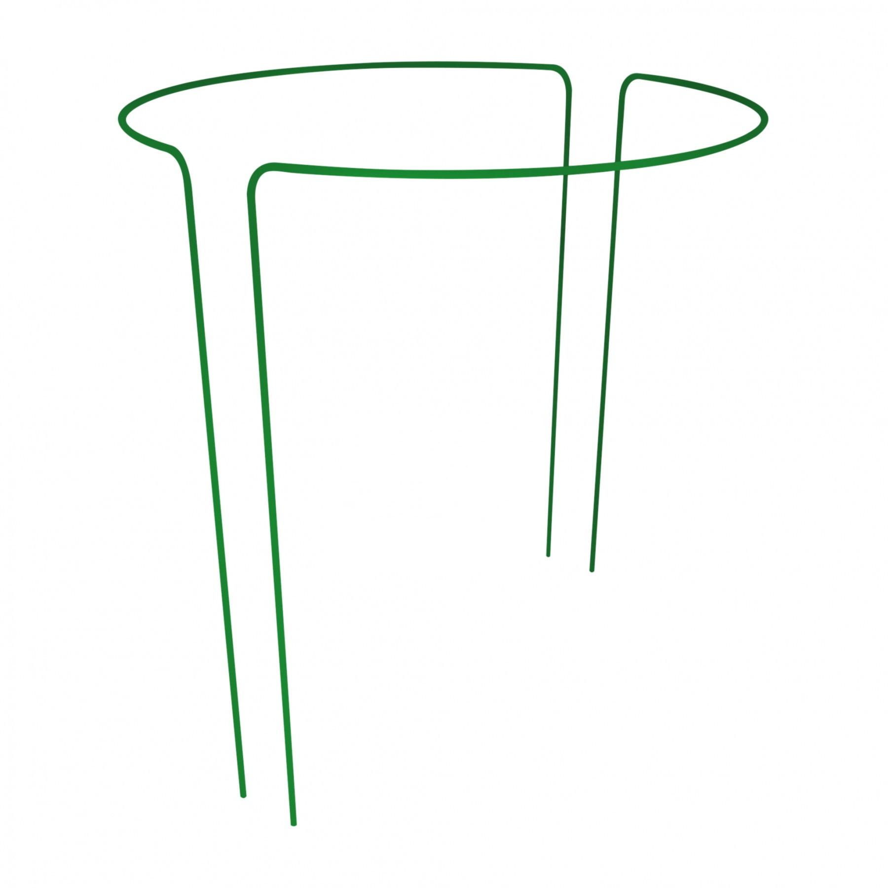 Кустодержатель Круг большой h0.9м, d0,8м. (2 полудуги) Садовита