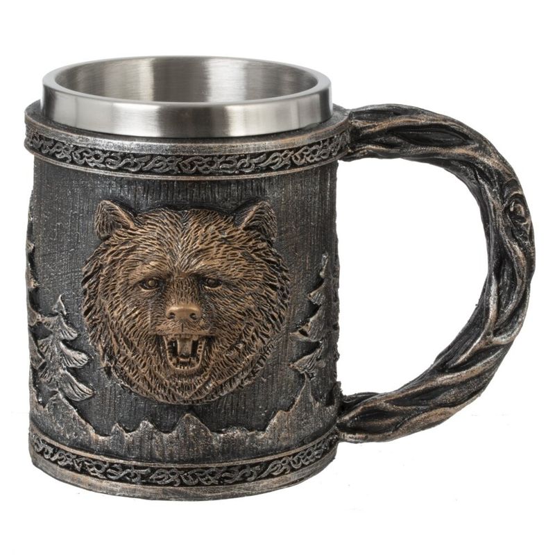 Кружка 817700 "Медведь" 400мл. металл. (Р)