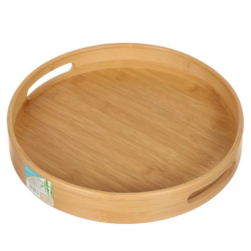 Поднос КТ-ПД-07 (d 30*5см) №7 бамбук