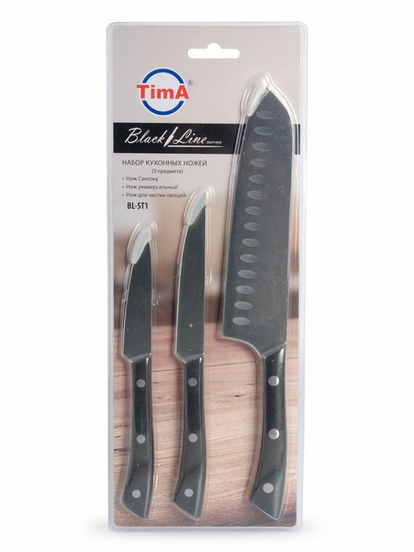 Набор ножей BL-ST1 (3шт.) BlackLine (Т)
