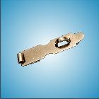 Накладка дверная НД-1 (125мм.)цинк. Кунгур