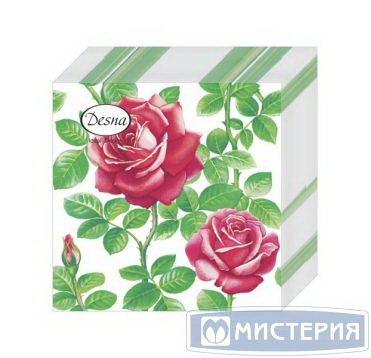 Салфетки бумажные 1сл. Design 28165 (25*25см.) 40шт. "Английская роза" РБ Салфетки бумажные 1сл. Design 28165 (25*25см.) 40шт. "Английская роза" РБ