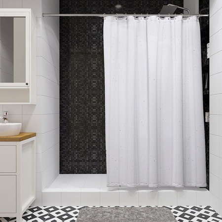 Занавес д/ван.комн. 180*200см. "Wave" FOR-WAV200 А