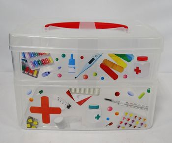 Коробка универс. "MULTI BOX" 2секц. (245*160*165мм.) с руч.БП12334