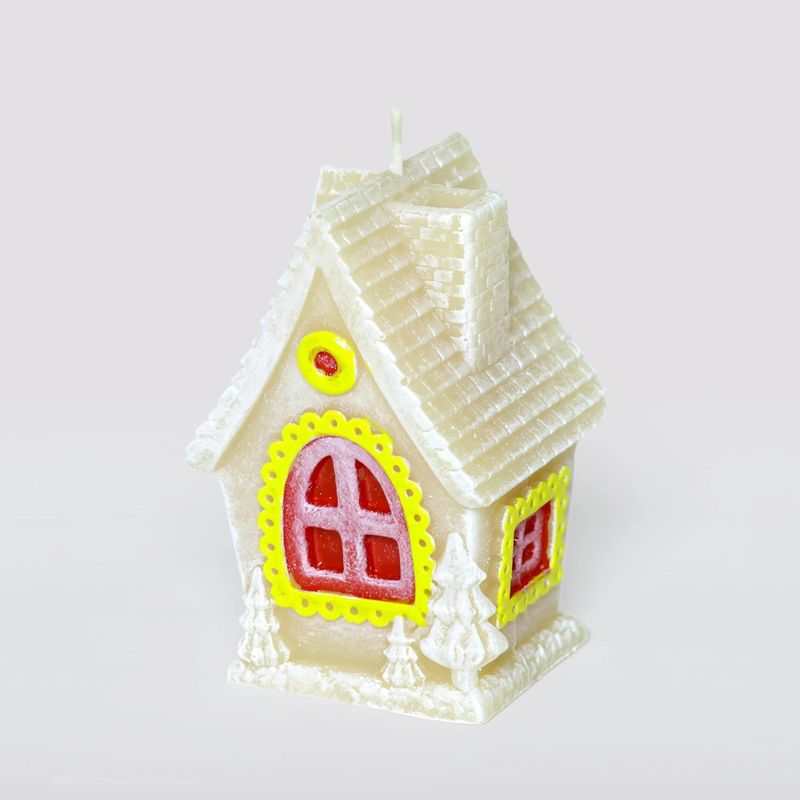 Свеча "Игрушечный домик" 23430 (80мм.)