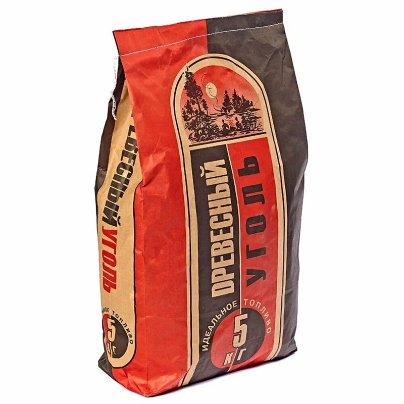 Уголь древесный  5кг.