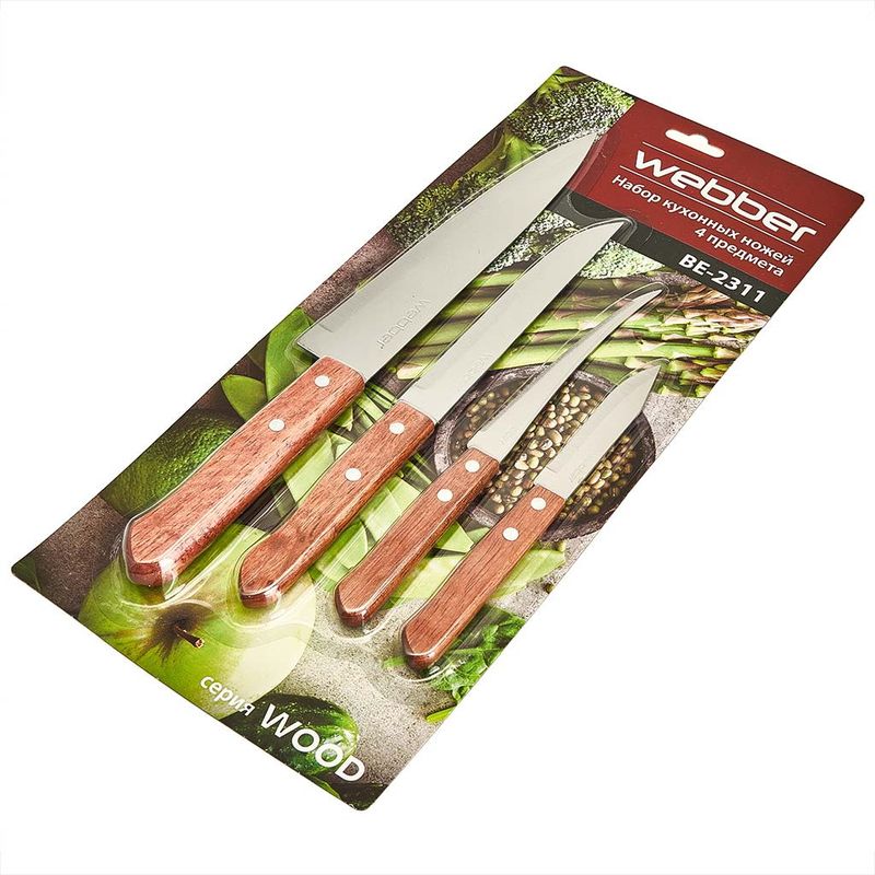 Набор ножей ВЕ-2311 4пр. WEBBER