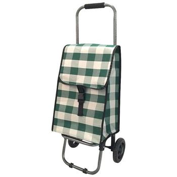 Тележка D203 с сумкой "Green" 25кг. 093581 Скр