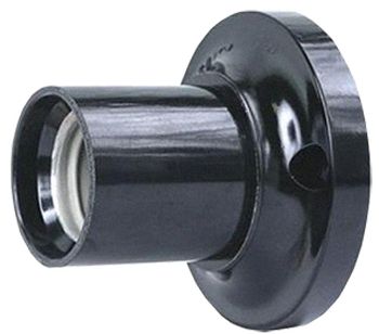 Патрон эл. Е27Ф П-02/ППК Е27 карболитовый настенный,наклонный