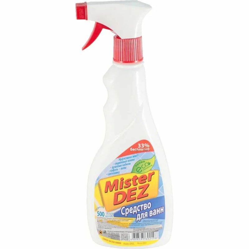 Средство д/чистки ванн MISTER DEZ ECO-CLEANING 0,5л. 1003 (с ароматом дыни)