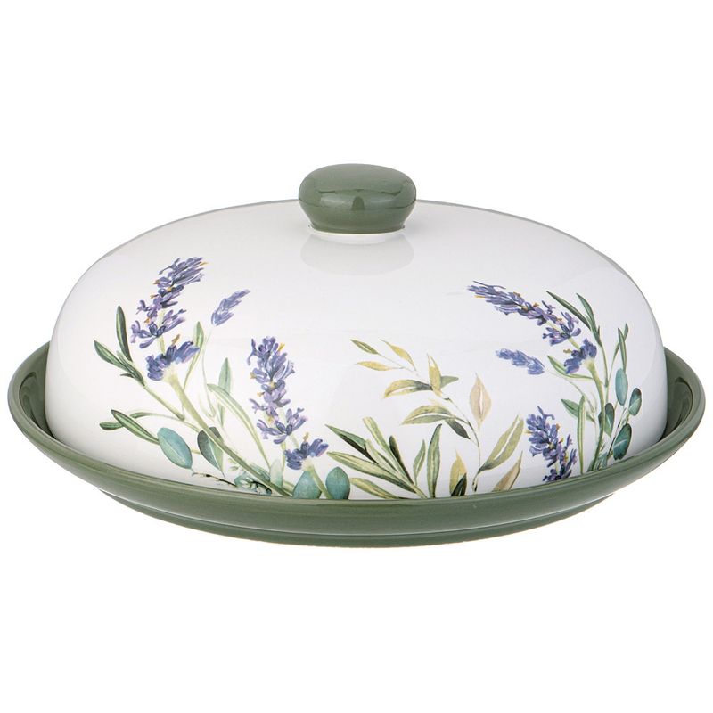 Блюдо д/блинов 358-2160 "Лаванда" (23*10см. ) ВД