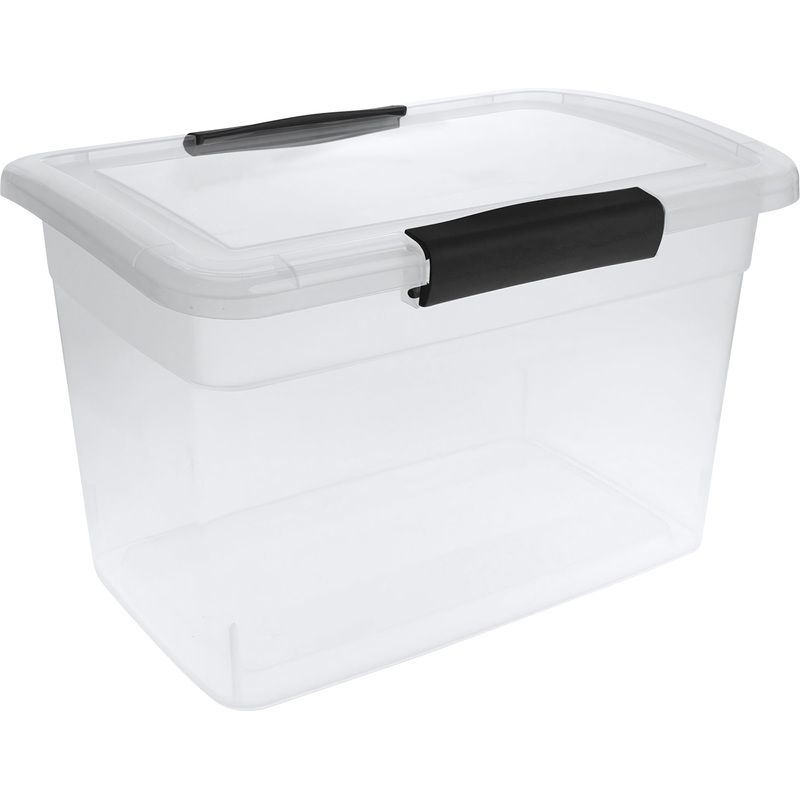 Ящик д/хранения 14,0л. ПЦ2525 "Keeplex Vision" с защелками и ручками