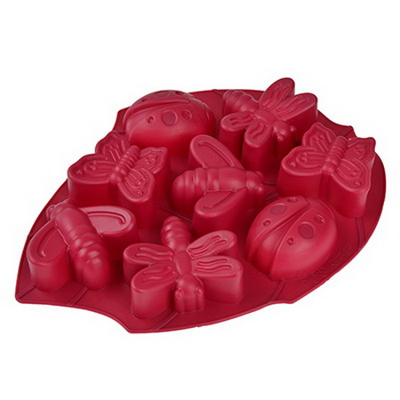 Форма д/выпечки силикон. 891-075 "Пчелка" (8 ячеек) HS-120315 VETTA