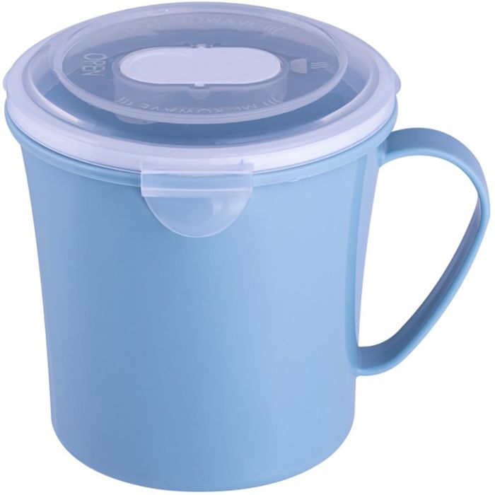 Контейнер-кружка "Move" 0,65л. ПБ45801 с клапаном д/СВЧ