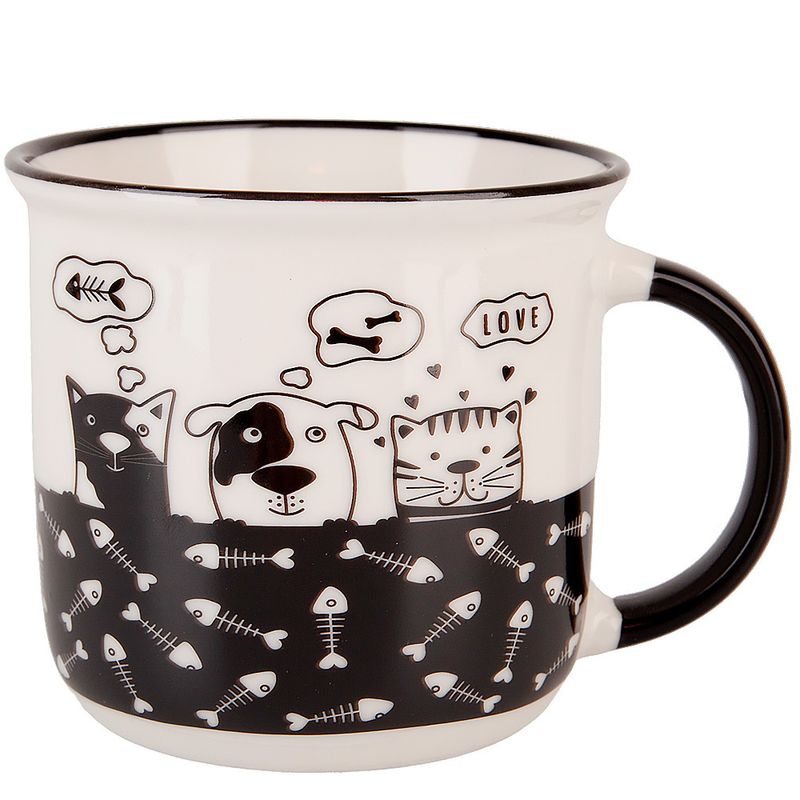 Кружка 1360048-2 "Cot&dog" 380мл. ЕНС