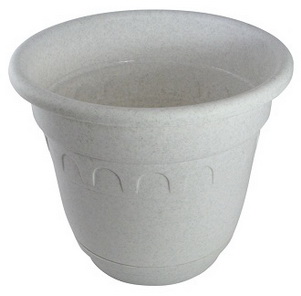 Горшок д/цв. "Колывань"  0,45л. d110мм. (мрамор) с подд. С91М Мар.