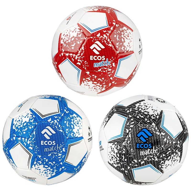 Мяч футбольный ECOS Match 998194 Скр.