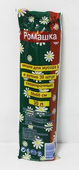 Мешки д/мусора 30л. (30шт.) 50*60см. "Ромашка" особопрочн. ПНД 23-1053 (ОК) Мешки д/мусора 30л. (30шт.) 50*60см. "Ромашка" особопрочн. ПНД 23-1053 (ОК)