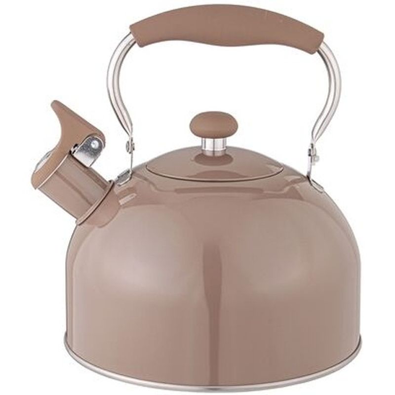 Чайник нерж. 937-905 2,5л. со свист. (шоколад) ВД