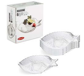 Набор тарелок MARINE 196*160мм. 10256В (6шт.)