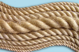 Веревка джутовая 3-прядн. (d14мм. 10м.)