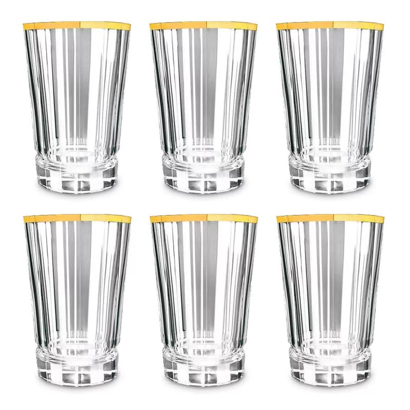 Набор стаканов Macassar Gold 65350 360мл. (6шт.) д/воды