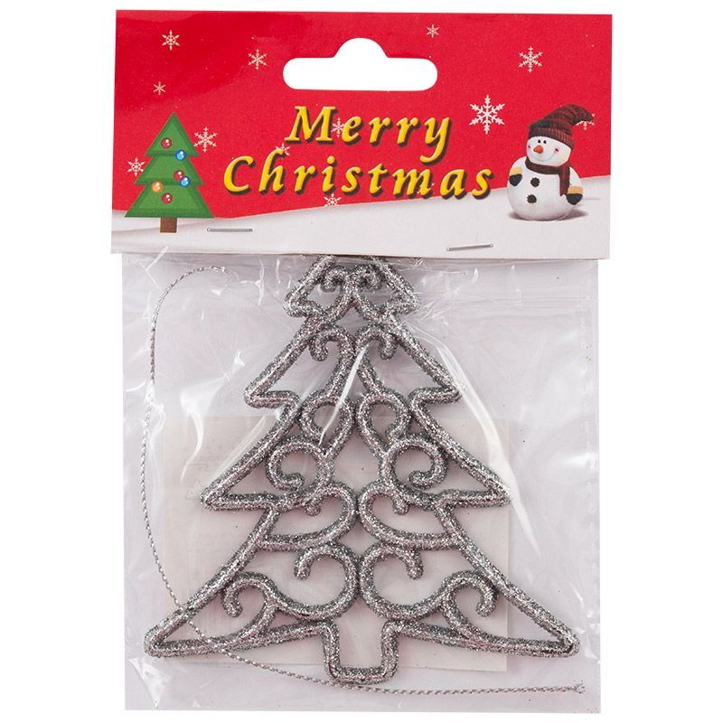 Подвесн.украш. "Елка" 007588 (1,6*8,5см.)Скр