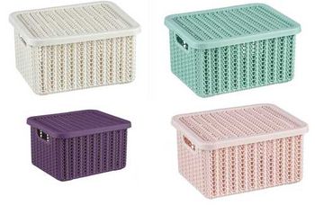 Коробка ВЯЗАНИЕ 1,5л. с крышк. КН2368