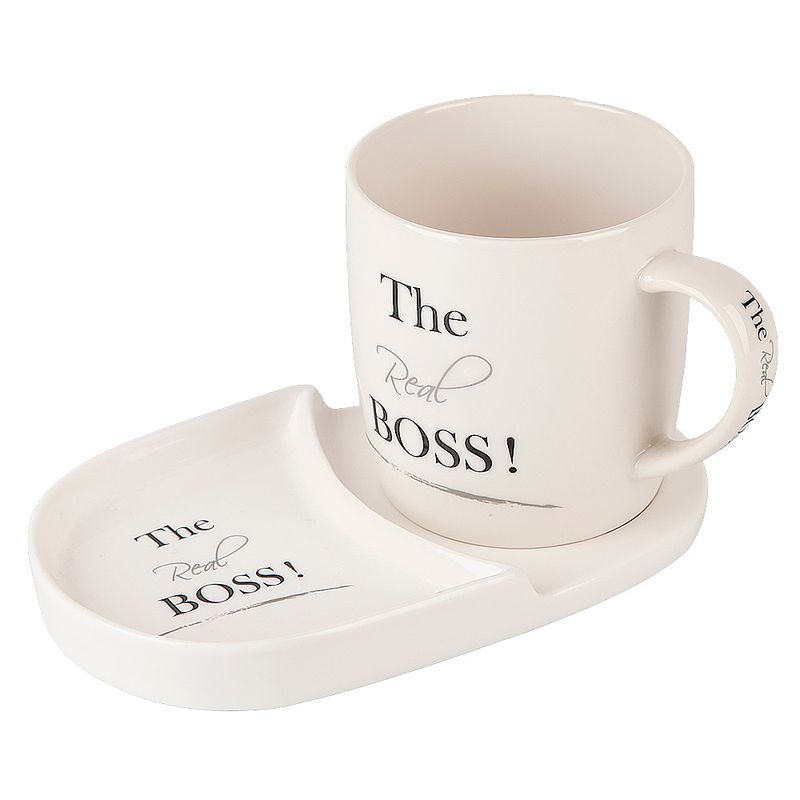 Чайная пара 0440013 "The Real Boss" (подар.уп.)ЕНС