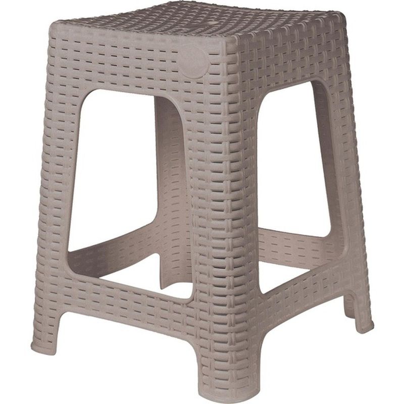 Табурет "Rattan" ПЦ6181ФП (Французский платан) квадратный