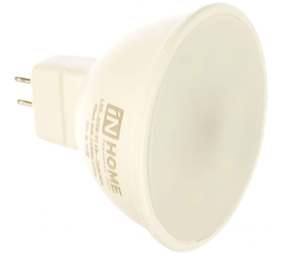 Лампа светодиодная  6,0Вт. LED JCDR/MR16-VC GU5.3 6500К 525Лм. IN HOME