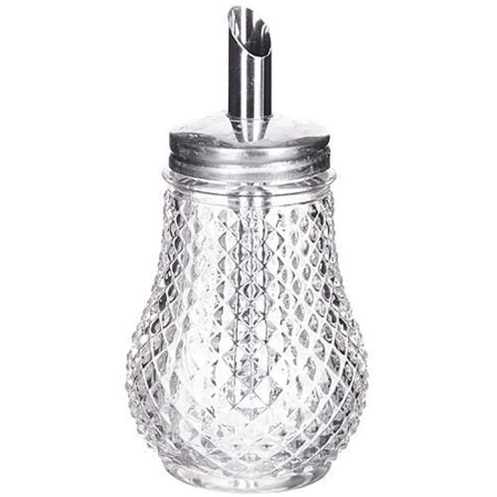 Сахарница LR 28869 с дозатором 150гр. (стекло) СКС