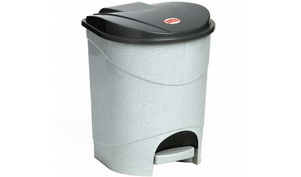 Контейнер д/мусора 19л. с педалью КН2892