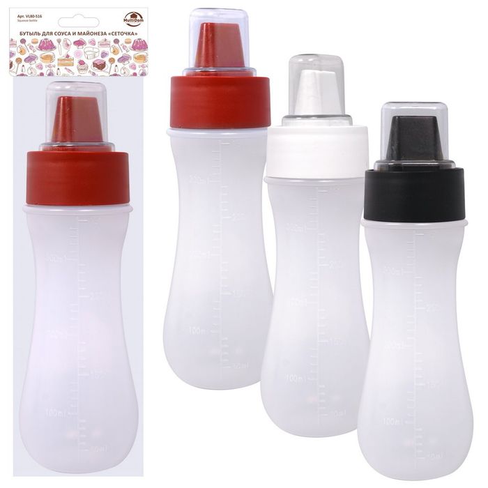 Бутылка д/соуса и майонеза "Сеточка" VL80-516 Мд
