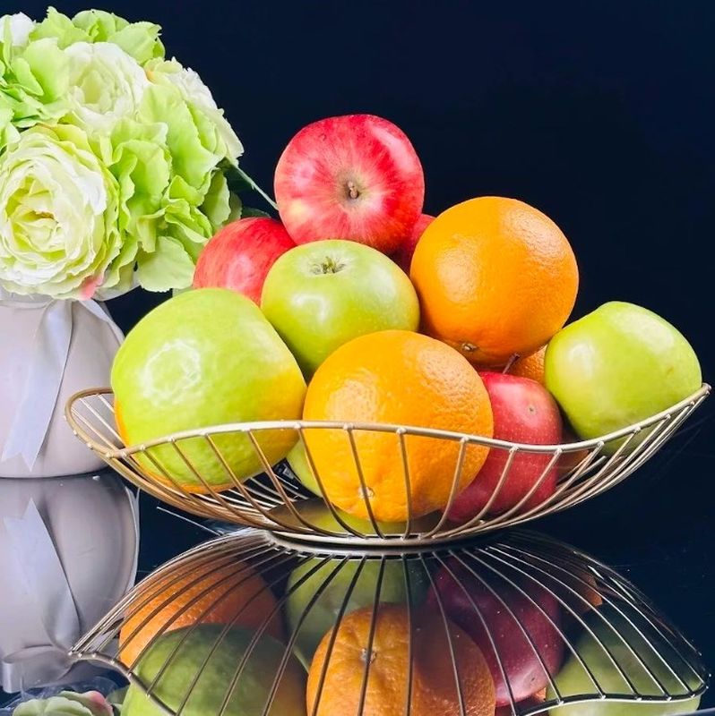 Фруктовница 401-076 металл. 27см.