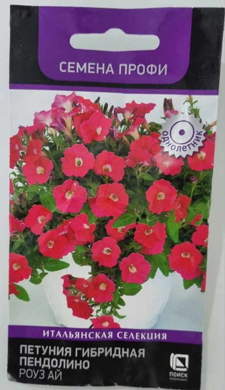 Петуния гибридная Пендолино РОУЗ АЙ 5шт. (Поиск)