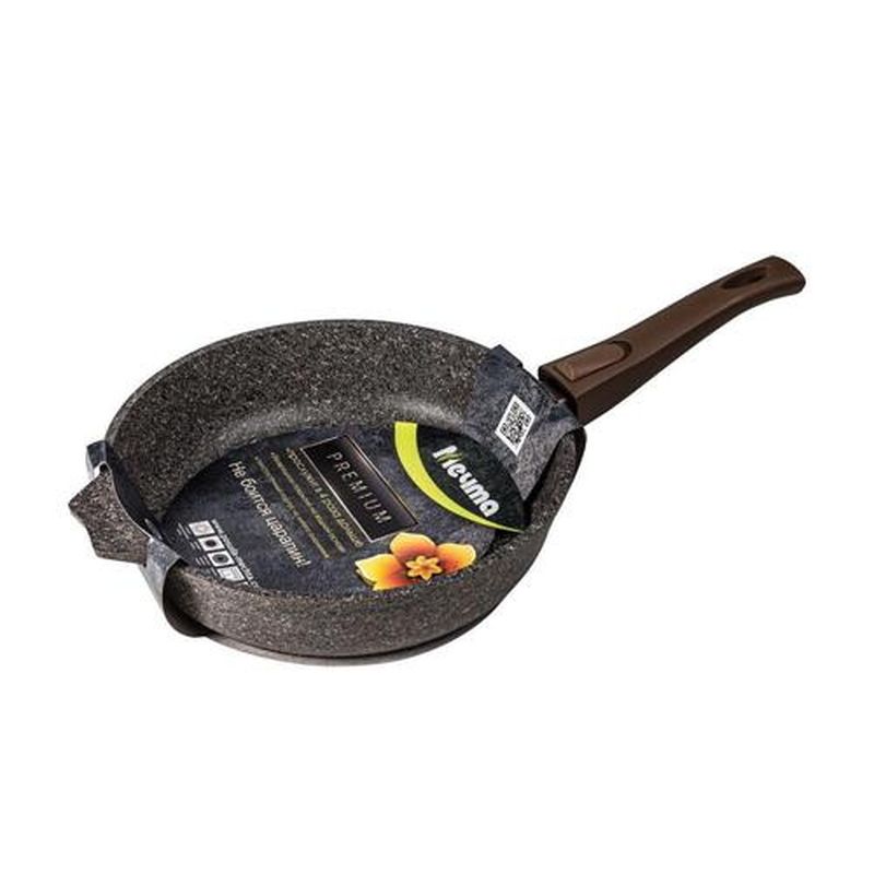 Сковорода Мечта d220мм. 022902 а/пр. "Premium" (mokko) со съмн. ручкой