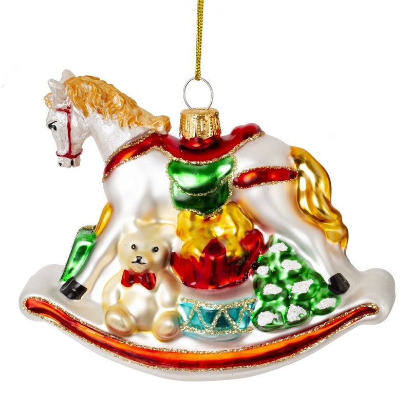 Подвесн.украш. "Лошадка-качалка" 824677 (11*4*9см )Р