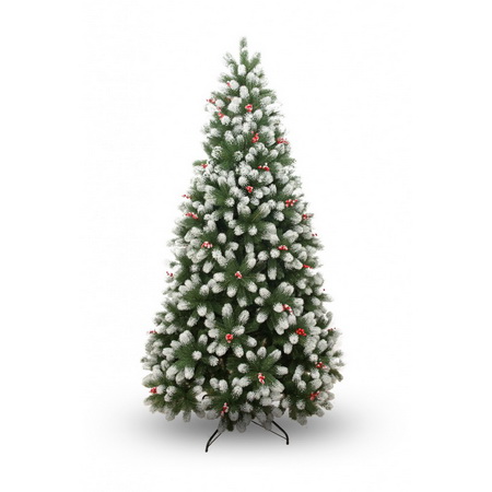 Ель "Снежная симфония" 2,15м. 10112215 с шишками