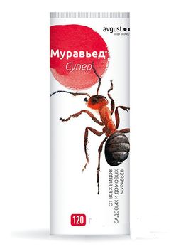 МУРАВЬЕД Супер 120гр. (cредство от садовых и домовых муравьев) Август